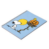 Snoopy & Woodstock Nest met Jack O' Lantern Notitieboek (Linkerzijde)