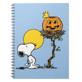 Snoopy & Woodstock Nest met Jack O' Lantern Notitieboek (Voorkant)