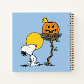 Snoopy & Woodstock Nest met Jack O' Lantern Notitieboek (Achterkant)