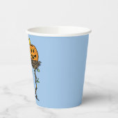 Snoopy & Woodstock Nest met Jack O' Lantern Papieren Bekers (Links)