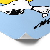 Snoopy & Woodstock Nest met Jack O' Lantern Poster (Hoek)