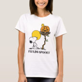Snoopy & Woodstock Nest met Jack O' Lantern T-shirt (Voorkant)