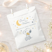 Snoopy & Woodstock | Over the Moon Baby Shower Bedankzakje (Geknipt)