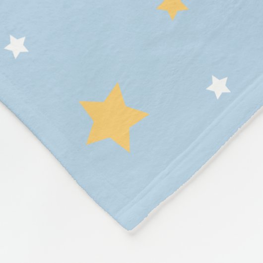 Snoopy & Woodstock | Over the Moon Baby Shower Fleece Deken (Hoek)