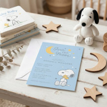 Snoopy & Woodstock | Over the Moon Baby shower