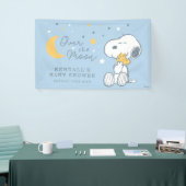 Snoopy & Woodstock | Over the Moon Baby Shower Spandoek (Beurs)