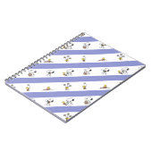 Snoopy & Woodstock Paasband Patroon Notitieboek (Linkerzijde)