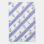 Snoopy & Woodstock Paasband Patroon Theedoek (Verticaal)