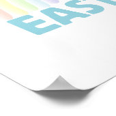 Snoopy & Woodstock - Paasbeagle Poster (Hoek)