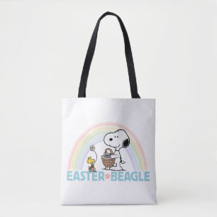 Snoopy & Woodstock - Paasbeagle Tote Bag