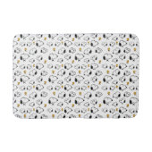 Snoopy & Woodstock Pattern Badmat (Voorkant)