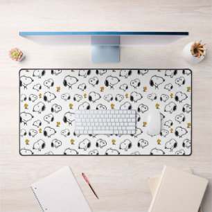 Snoopy & Woodstock Pattern Bureaumat