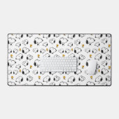 Snoopy & Woodstock Pattern Bureaumat (Keyboard & Muis)