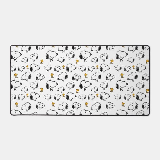Snoopy & Woodstock Pattern Bureaumat (Voorkant)