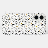 Snoopy & Woodstock Pattern Case-Mate iPhone Case (Achterkant (horizontaal))