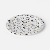Snoopy & Woodstock Pattern Papieren Bordje (Gekanteld)