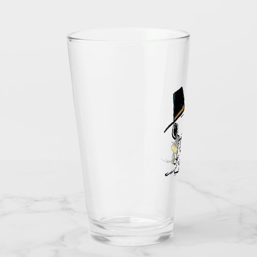 Snoopy & Woodstock Pilgrim Glas (Rechts)