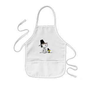 Snoopy & Woodstock Pilgrim Kinder Schort