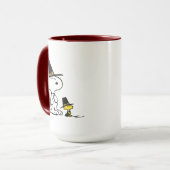 Snoopy & Woodstock Pilgrim Mok (Voorkant links)