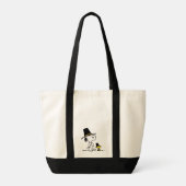Snoopy & Woodstock Pilgrim Tote Bag (Achterkant)