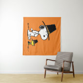 Snoopy & Woodstock Pilgrim Wandkleed (In Situ (horizontaal))