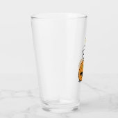 Snoopy & Woodstock Pumpkin Glas (Rechts)