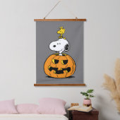 Snoopy & Woodstock Pumpkin Hangend Wandkleed (Slaapkamer)