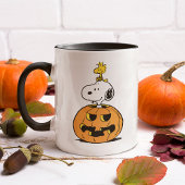 Snoopy & Woodstock Pumpkin Mok
