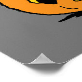 Snoopy & Woodstock Pumpkin Poster (Hoek)