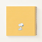 Snoopy & Woodstock Rainbow Baby shower Gastenlijst Notitieboek (Achterkant)