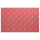 Snoopy & Woodstock Red-kerstpatroon Stof (Fat Quarter)