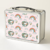 Snoopy & Woodstock Regenboog Hart Patroon (Achterkant)