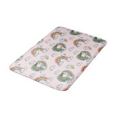 Snoopy & Woodstock Regenboog Hart Patroon Badmat (Gekanteld)