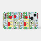 Snoopy & zijn broers Andy & Olaf iPhone 15 Case (Achterkant horizontaal)