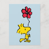 Snoopy, zo zoet bloempatroon briefkaart (Voorkant)