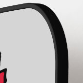 Snoopy, zo zoet bloempatroon pickleball paddle (Links Detail)