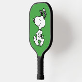 Snoopy, zo zoet bloempatroon pickleball paddle (Links)