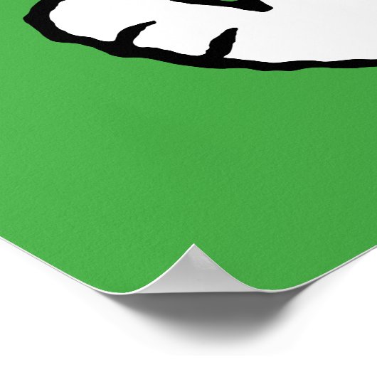 Snoopy, zo zoet bloempatroon poster (Hoek)