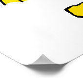 Snoopy, zo zoet bloempatroon poster (Hoek)