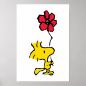 Snoopy, zo zoet bloempatroon poster (Voorkant)