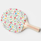 Snoopy, zo zoet bloempatroon tafeltennisbatje (Zijkant)