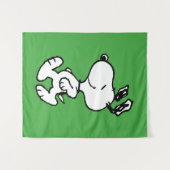 Snoopy, zo zoet bloempatroon wandkleed (Voorkant (horizontaal))