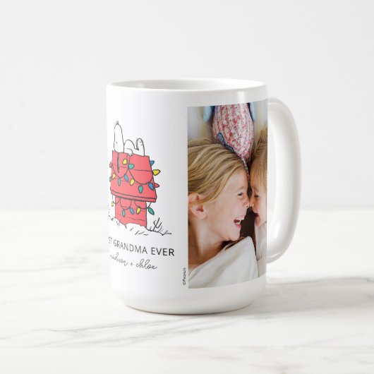 Snoopy's Christmas Doghouse | Beste oma ooit Koffiemok (Voorkant rechts)