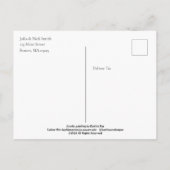 Snoot Boop, Animal Briefkaart (Achterkant)