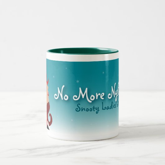 Snooty Lady Tweekleurige Koffiemok (Center)
