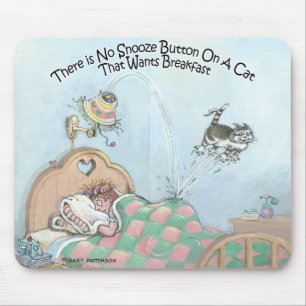 Snooze Button Muismat