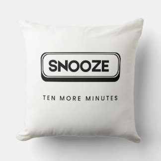 Snooze | Tien Minuten Meer Worp Kussen