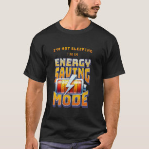 Snoozing DAD's Energiebesparende Modus is Grappig  T-shirt