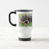 Snoozing Schnauzer Travel Mug Reisbeker (Links)
