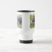 Snoozing Schnauzer Travel Mug Reisbeker (Center)